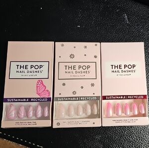 The Pop Nail Dashes by Red Aspen - Pink and Cream Collection